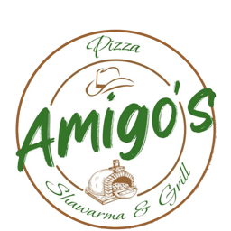 Pizza Amigo's Shawarma & Grill logo.